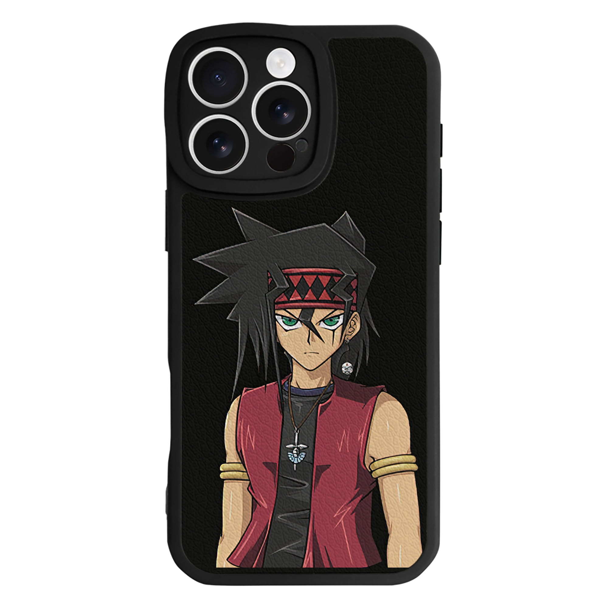 遊☆戯☆王 Yu-Gi-Oh! 【iPhone 16シリーズ対応】シリコンスマホケース（レザー調） 材質：シリコン